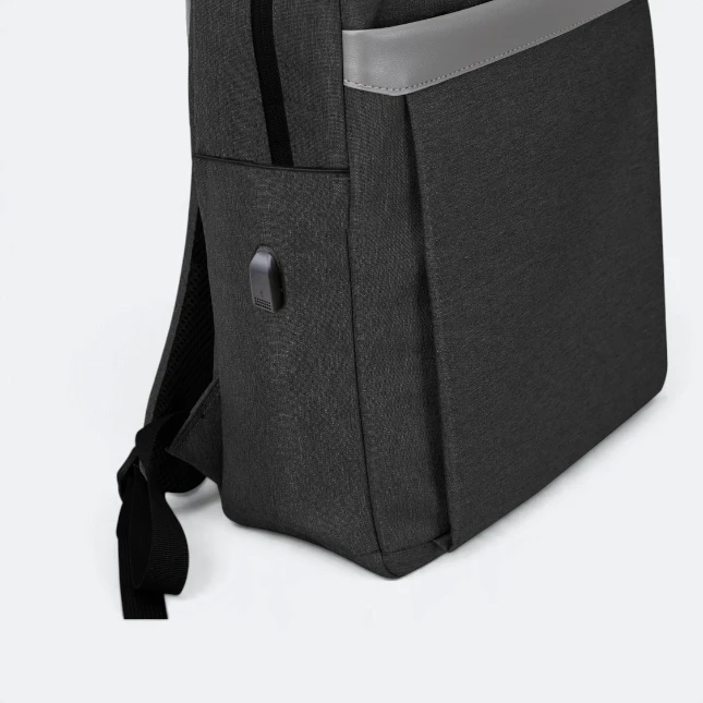 GBM9017 Vexa Laptop Backpack Black USB Port Gbm9017 vexa laptop backpack black usb port view