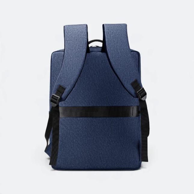 GBM9017 Vexa Laptop Backpack Navy BackView Gbm9017 vexa laptop backpack navy back view view