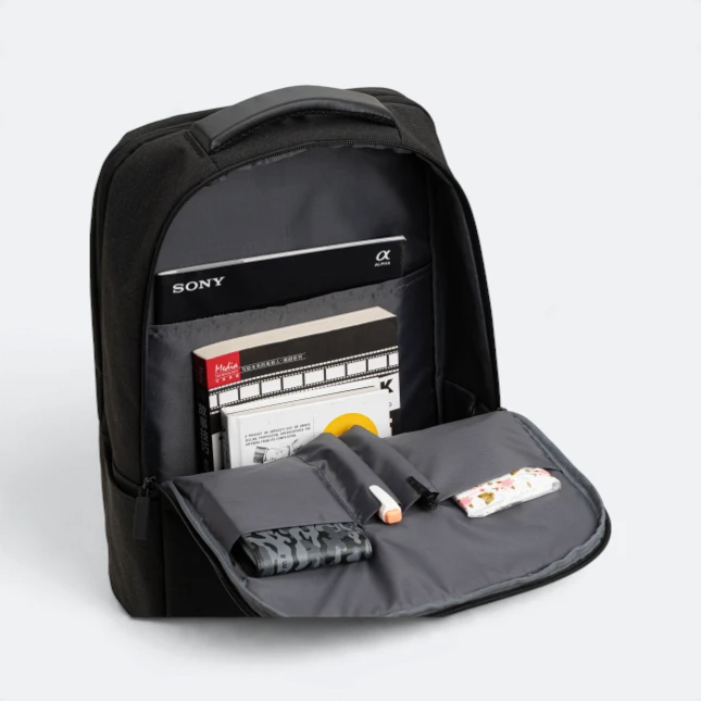 Gbm9018 nypo laptop backpack interior view