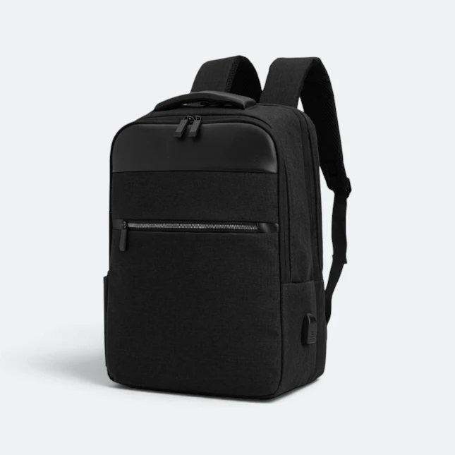 Gbm9018 nypo laptop backpack side view view