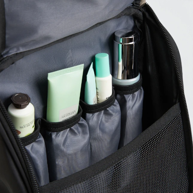 GBM9033 Kevo Toiletries Bag Interior Gbm9033 kevo toiletries bag interior view