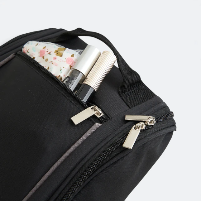 GBM9033 Kevo Toiletries Bag Zip Detail Gbm9033 kevo toiletries bag zip detail view