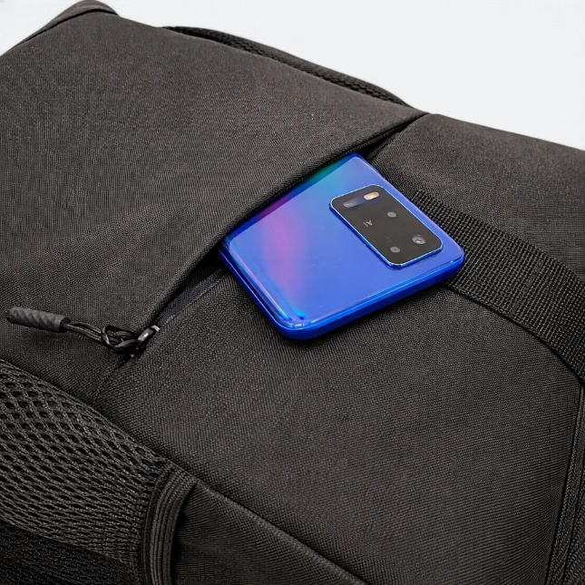 Gbm9037 rolto foldover laptop backpack phone pocket view