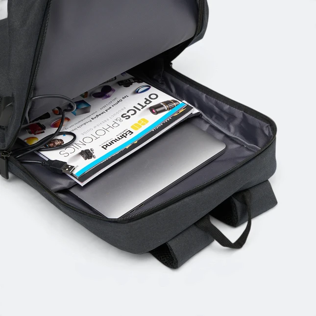 Gbm9038 mavro laptop backpack interior view