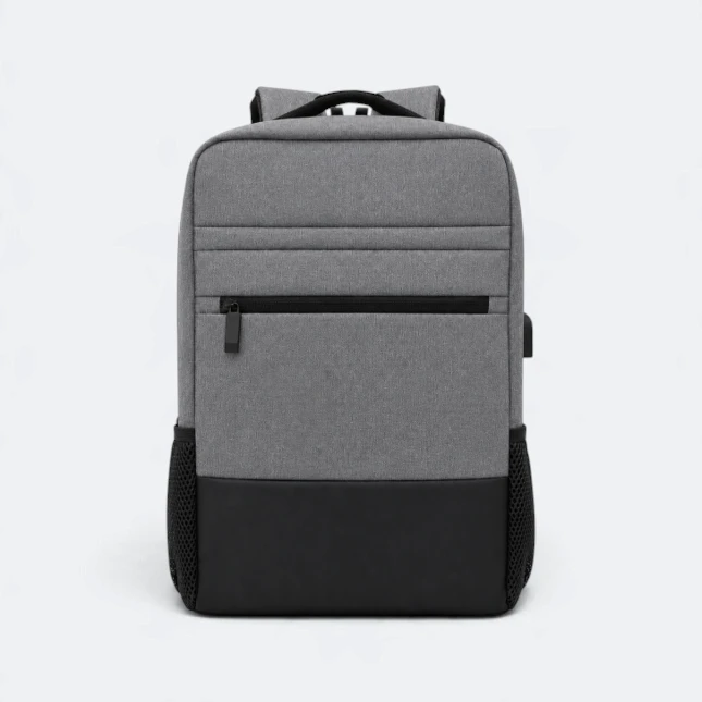 GBM9044 Nervo Laptop Backpack Grey Gbm9044 nervo laptop backpack grey view