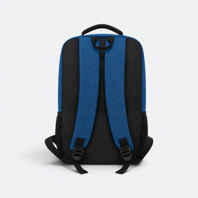 GBM9044 Nervo Laptop Backpack Navy BackView Gbm9044 nervo laptop backpack navy back view view