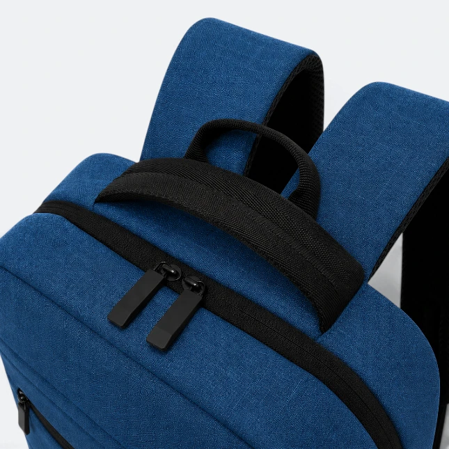 GBM9044 Nervo Laptop Backpack Navy Top View Gbm9044 nervo laptop backpack navy top view view
