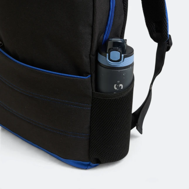 GBM9045 Oryxo Laptop Backpack Blue Bottle Pocket Gbm9045 oryxo laptop backpack blue bottle pocket view