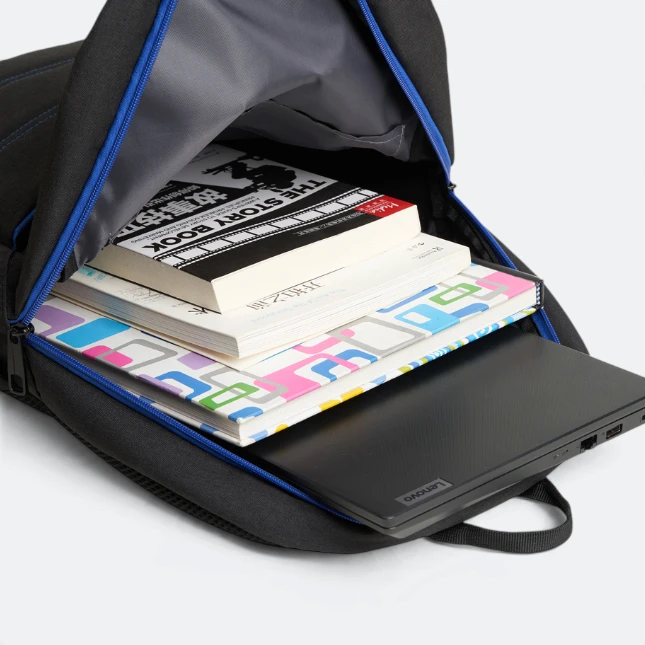 GBM9045 Oryxo Laptop Backpack Blue Laptop Compartment Gbm9045 oryxo laptop backpack blue laptop compartment view
