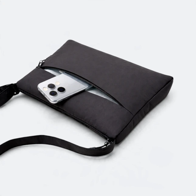 Gbm9049 tabla tablet sling bag front pocket view
