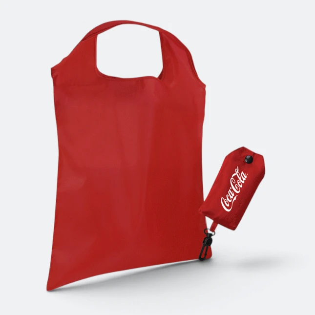GIH4610 ECLIPSE Foldable Shopping Bag Red Pouch Gih4610 eclipse foldable shopping bag red pouch view