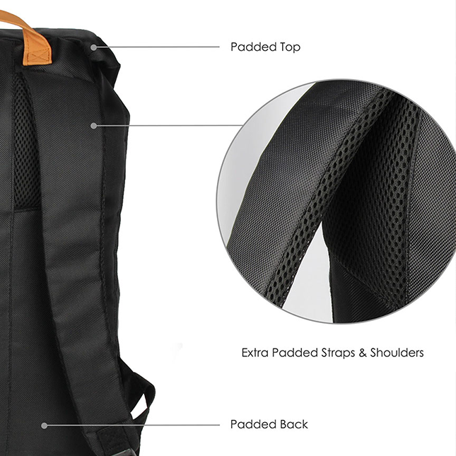 Gih4611 marco backpack padded straps view