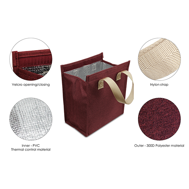 Gih4613 twiggy lunch bag details view