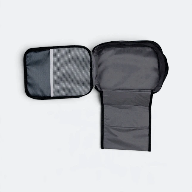 Gih4615 dash triple tier shoe bag open view