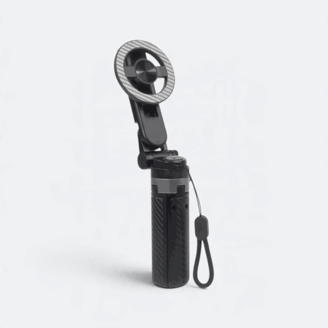 Gih8320 ora pocket grip tripod folded view