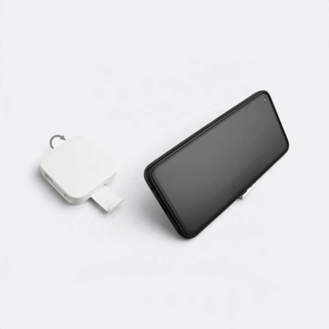 Gih8322 insync charging cable set phone stand view