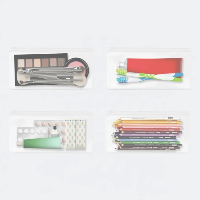GIH9018 OWN PVC Ziplock Organizer With Contents Gih9018 own pvc ziplock organizer with contents view