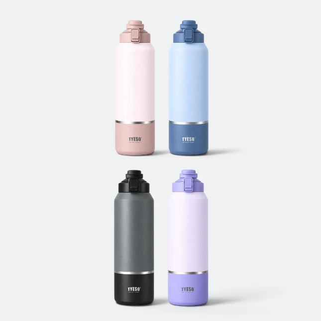 Gmg2179 tyeso vacuum sport bottle with spout lid all colours view, thermal flask corporate gift malaysia with logo printing