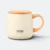 Gmg2180 tyeso vacuum mug with handle yellow view, thermal flask corporate gift malaysia with logo printing