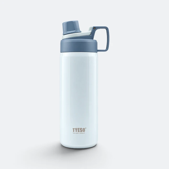 Gmg2181 tyeso vacuum bottle with carry lid sea blue view, thermal flask corporate gift malaysia with logo printing