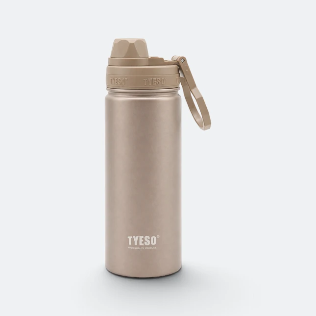 GMG2184 Tyeso Vacuum Bottle with Loop Handle Brown Gmg2184 tyeso vacuum bottle with loop handle brown view, thermal flask corporate gift malaysia with logo printing