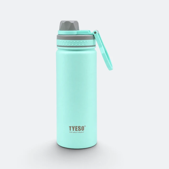 GMG2184 Tyeso Vacuum Bottle with Loop Handle Turquoise Gmg2184 tyeso vacuum bottle with loop handle turquoise view, thermal flask corporate gift malaysia with logo printing