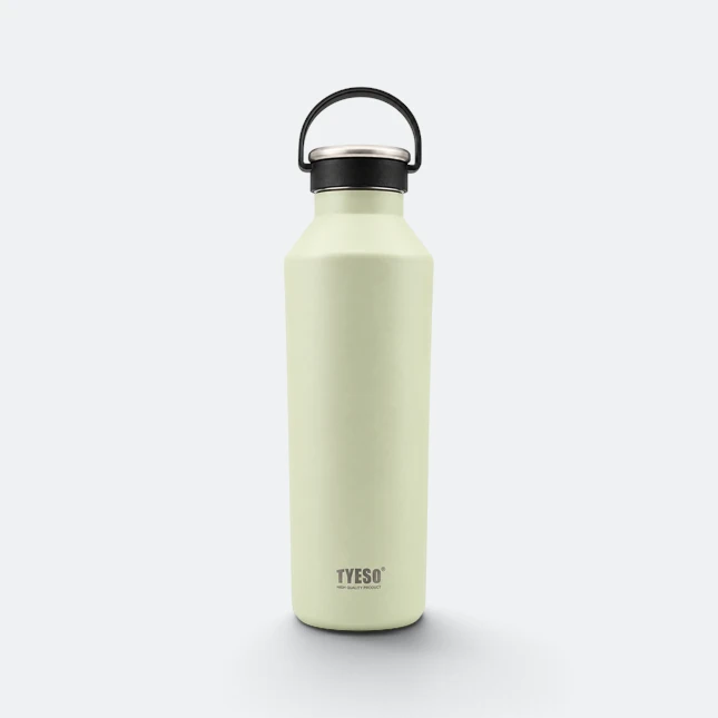 GMG2187 Tyeso Vacuum Bottle with Loop Cap Green Gmg2187 tyeso vacuum bottle with loop cap green view, thermal flask corporate gift malaysia with logo printing