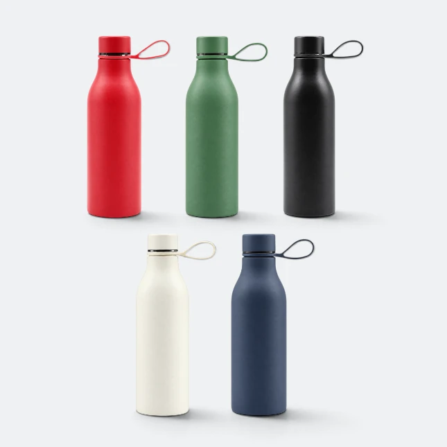 GMG2192 Ringo Matte Vacuum Flask with Loop Lid All Colours Gmg2192 ringo matte vacuum flask with loop lid all colours view, thermal flask corporate gift malaysia with logo printing