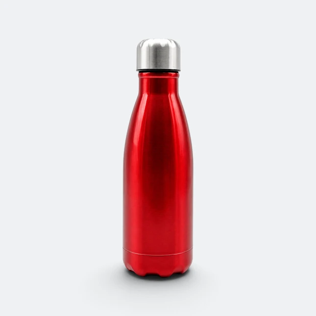 Gmg2199 cola single wall stainless steel bottle red view, sports bottle corporate gift malaysia with logo printing