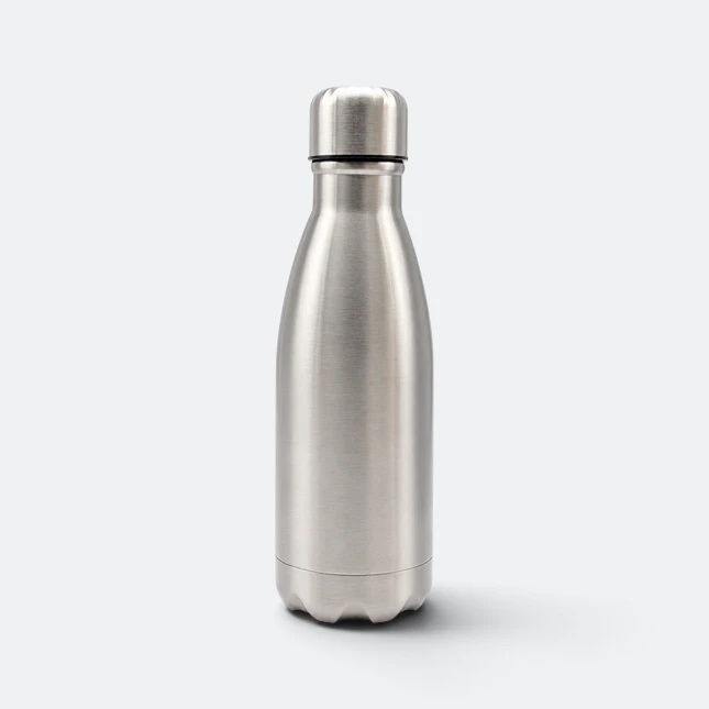 Gmg2199 cola single wall stainless steel bottle silver view, sports bottle corporate gift malaysia with logo printing