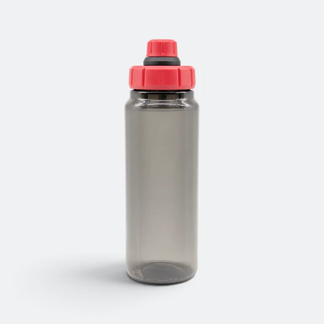 Gmg2203 grippo tritan bpa free bottle grey front view, sports bottle corporate gift malaysia with logo printing