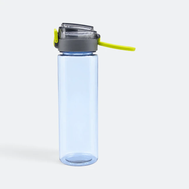 Gmg2205 traila tritan bpa free bottle royal blue lid flip view, sports bottle corporate gift malaysia with logo printing