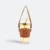 GMG2209 Sippa Glass Cup with Straw and PU Cover Amber Strap Side Gmg2209 sippa glass cup with straw and pu cover amber strap side view, glass drinkware corporate gift malaysia with logo printing