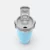 Gmg2210 tallo vacuum tumbler with carry handle sea blue lid open view, thermal flask corporate gift malaysia with logo printing