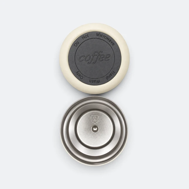 Gmg2216 ridge led temperature vacuum tumbler base lid view, thermal flask corporate gift malaysia with logo printing