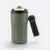 Gmg2216 ridge led temperature vacuum tumbler green side view, thermal flask corporate gift malaysia with logo printing