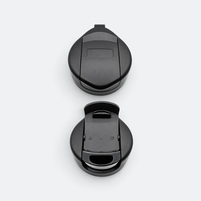 Gmg2219 hooky vacuum suction mug with handle lid lid detail view, thermal flask corporate gift malaysia with logo printing