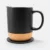 GMG2226 Grainy PU Leather Round Coaster Set With Mug Gmg2226 grainy pu leather round coaster set with mug view, coaster corporate gift malaysia with logo printing