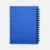 Gmg3250 tabby eco notepad with pen and sticky notes royal blue front view, eco notepad corporate gift malaysia with logo printing