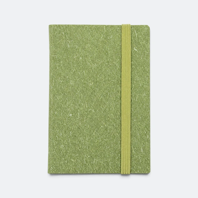 Gmg3251 banda eco sticky memo pad with elastic green view, sticky memo pad corporate gift malaysia with logo printing
