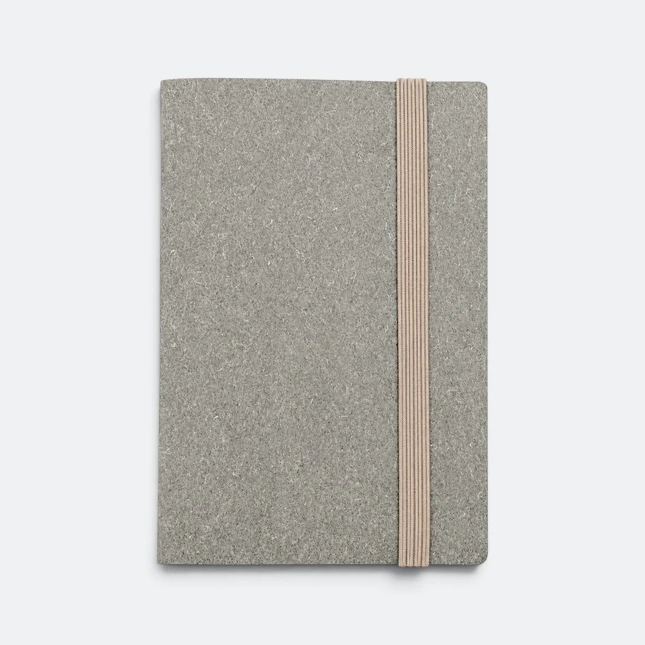 Gmg3251 banda eco sticky memo pad with elastic grey view, sticky memo pad corporate gift malaysia with logo printing
