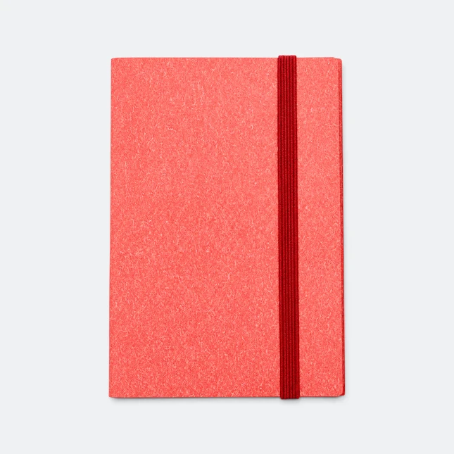 Gmg3251 banda eco sticky memo pad with elastic red view, sticky memo pad corporate gift malaysia with logo printing