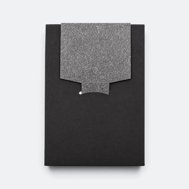 Gmg3252 pocketo eco notepad with sticky notes grey view, eco notepad corporate gift malaysia with logo printing