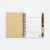 Gmg3254 ribbon eco notepad with pen open view, eco notepad corporate gift malaysia with logo printing