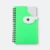 GMG3255 Curva PVC Notepad with Pen Apple Green Gmg3255 curva pvc notepad with pen apple green view, notepad corporate gift malaysia with logo printing