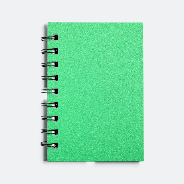 Gmg3257 spira eco notepad green view, eco notepad corporate gift malaysia with logo printing