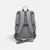 Gmg4236 hazel pu leather laptop backpack grey back view, backpack corporate gift malaysia with logo printing