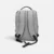 Gmg4239 expandra laptop backpack 3 compartment grey back view, laptop bag corporate gift malaysia with logo printing