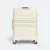 Gmg4246 voyago chevron hard luggage 24" beige front view, travel bag corporate gift malaysia with logo printing