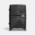 Gmg4246 voyago chevron hard luggage 24" black view, travel bag corporate gift malaysia with logo printing